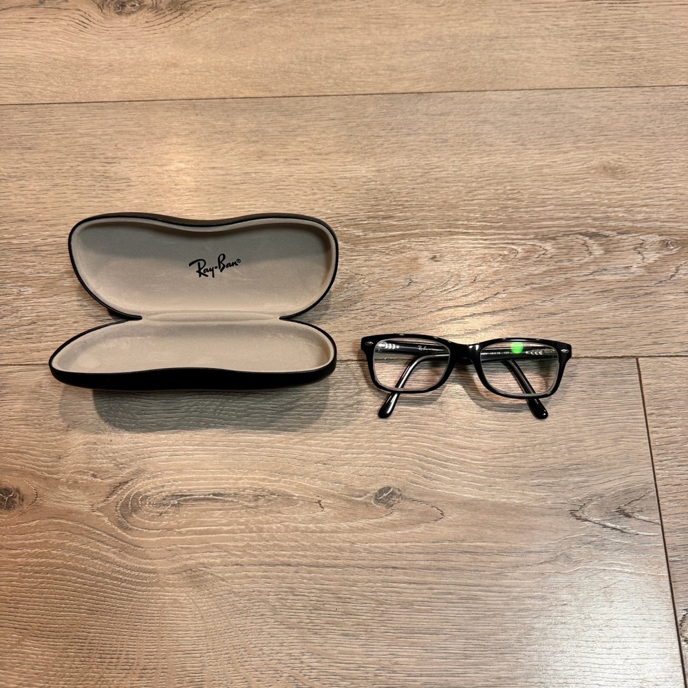 Ray Ban‎ Kids Eyeglasses RB 1531 Black Clear Frame with Glasses Case